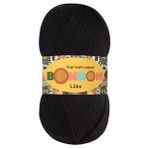 Bonbon 98206 Siyah Lüks Örgü Patik İpi
