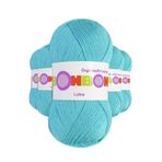 Bonbon 98238 Turkuaz 5 Adet Lüks Patik İpi Yünü