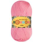 Bonbon 98298 Koyu Pembe Lüks Patik İpi Yünü