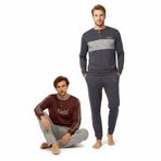 Bonbon Erkek Pamuklu 2 Adet 2'li Pijama Takımı BB2226