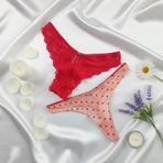 Bonbon Kadın 2 li Dantelli Strig Ve Külot Set BB2152