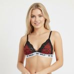 Bonbon Kadın Balensiz Çıkarılabilir Pedli Leopar Desenli İlk Sütyen BB2192