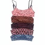 Bonbon Kadın Balensiz Desteksiz Scoop Bralet 5 Renk 5'li Paket Sütyen BB2133