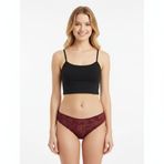 Bonbon Kadın Dantelli Kiraz Renk Slip Külot BB2028