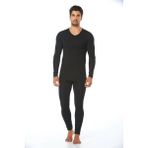 Bonbonetti Chocolate Baby&Kids Marka Termal Takım Alt ve Üst - 2XL - Siyah