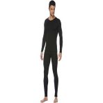 Bonbonetti Chocolate Baby&Kids Termal -30 Wool Bambu Erkek Üst Atlet Içlik Body - Siyah