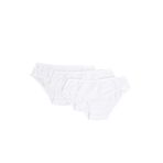Bonbonetti Slip Külot 3'lü Paket%100 Pamuk İç Giyim, 2XL, bon5498685485, Beyaz, kadın