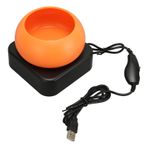 Boncuk Spinner, Clay Boncuklar Spinner Turuncu Elektrikli Boncuk Spinner Mücevherat Için Ayarlanabilir Hız USB Güç Kaynağı İleri Kontrol Boncuk Spinner Elektrikli Boncuk Sınırcısı İçin