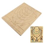 Boncuk tahtası, 14 inç, 18in, 23in, 28in, 34in boyutları, 11.2x15 Tasarım Mat Diy Diy Takı Boncuk Tepsi Mücevher Yapma Bileklik Kolyeleri