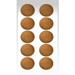 Boncukafası Supla Levha 10 Adet 3 Mm Ham Mdf 14 Cm Çap Yuvarlak Lazer Kesim Bardak Altlığı