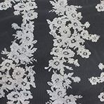 Boncuklu 14 Metre Dantel Kumaş 271481
