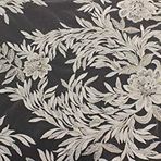 Boncuklu 14 Metre Dantel Kumaş MTT008