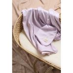 Bondberro Çift Taraflı Interlok Battaniye %100 Pamuk Oeko-Teks Sertifikalı 100 x 85 cm - Lila