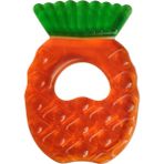Bondigo BPA İçermeyen Silikon Ananas Şekilli Diş Kaşıyıcı - Bebekler İçin Kolay Tutma ve Diş Sağlığına Uygun Tasarım - Kırmızı