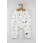 Bondilolly %100 Pamuk Beli Lastikli Müslin Bebek Şalvar Pantolon - 5 - 6 Yaş - Sarı