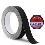 Bondit 25 mm x 5 m Siyah Merdiven Zemin Kaydırmaz Kaymaz Bant