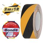 Bondit 50 mm x 15 m Siyah Merdiven Kaydırmaz Bant