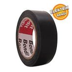 Bondit Elektrikci Bandi Siyah Izole Elektirik Bant Bandi Pvc 19 Mm Genis 9 Metre