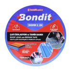 Bondit Süper Güçlü Su Sızdırmaz Çamur Bant Çatı Boru Tamir 100 mm