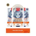 Bone Support - Eklem Sağlığı Sığır Et & Tavuk kedi Krema Ödül Maması Seti 3 adet - 5x14 gr