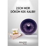 Bonera 25 cm Döküm Desenli Kek Kalıbı Yeşil