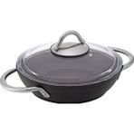 Bonera Gri 18 cm Granit Pro Plus Çift Kulplu Omlet Tavası
