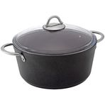 Bonera Siyah Granit Derin 18 cm Tencere