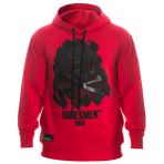 Bonesmen Deri Kuru Kafa Kapüşonlu Sweatshirt