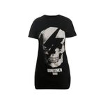 Bonesmen Parlayan Kurukafa T-Shirt Kısa Elbise