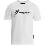 Bonesmen Yuvarlak Yaka Beyaz Kadın T-shirt