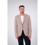 Bonesti Erkek Slim Fit Blazer Ceket Bej Beyaz Noktalı - 58 - 6 Drop - Bej - Beyaz