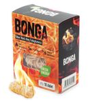 BONGA Soba, Şömine, Mangal Tutuşturucu 10 Adet 140 gr - Jel Ve Çıra Alternatifi Doğal Odun Yünü
