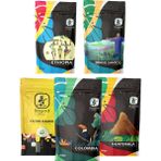 Bongardi Coffee 5x200g Brezilya Etiyopya Colombia Guatemala Intense Blend Espresso ve Filtre Kahve Seti - 1 kg