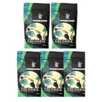 Bongardi Coffee Colombia Yöresel Blend Kahve Seti 5x200g (ÇEKİRDEK VEYA ÖĞÜTÜLMÜŞ SEÇİLEBİLİR)