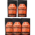 Bongardi Coffee Guatemala Yöresel Single Orjin Nitelikli Kahve Seti 5X200G (Çekirdek Veya Öğütülmüş Seçilebilir) - Öğütülmüş Filtre Kahve - 1 kg