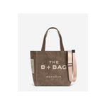 Bonheur Canvas Chocolate Malt Medium Tote Bag