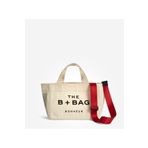 Bonheur Canvas Coconut Milk Small Tote Bag