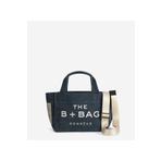 Bonheur Canvas Dark Denim Small Tote Bag
