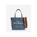 Bonheur Canvas Parisian Blue Medium Tote Bag
