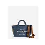 Bonheur Canvas Parisian Blue Small Tote Bag