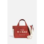 Bonheur Canvas Tibetan Red Small Tote Bag