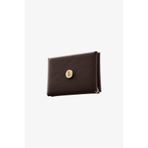 Bonheur Dark Brown Deri Kartlık