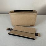 Bonheur Küçük Boy (S) Tote Bag Fermuarlı Çanta Içi Düzenleyici, Çanta Içi Organizer - Bej