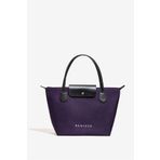 Bonheur N°7 Kanvas Çanta- Plum Purple