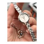 Bonicce Özel Hediyelik Kutuda Minimal Kasa (ÇAP 20MM)vintage Metal Kordon Gümüş Renk Kadın Kol Saati