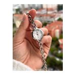 Bonicce Özel Hediyelik Kutuda Minimal Kasa (ÇAP 20MM)vintage Metal Kordon Gümüş Renk Kadın Kol Saati