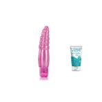 Bonilove 16 Cm Boğumlu Jel Vibratör+Jel