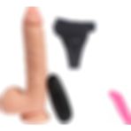 Bonilove Adam 20 cm Titreşimli 20 Modlu Belden Bağlamalı Realistik Penis+Mini Vibratör