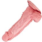 Bonilove Adoka 18.5 Cm Liquid Silikon Ultra Yumuşak Penis Kılıfı&İçi Boş Kemerli Penis