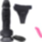 Bonilove Adonis 17 cm 10 Modlu Titreşimli Belden Bağlamalı Realistik Penis+Mini Vibratör